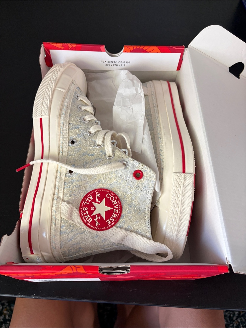 Limited-edition Converse Chuck 70 Double Lace High 'Year of the Dragon' Jan 2024 - Picture 6 of 7